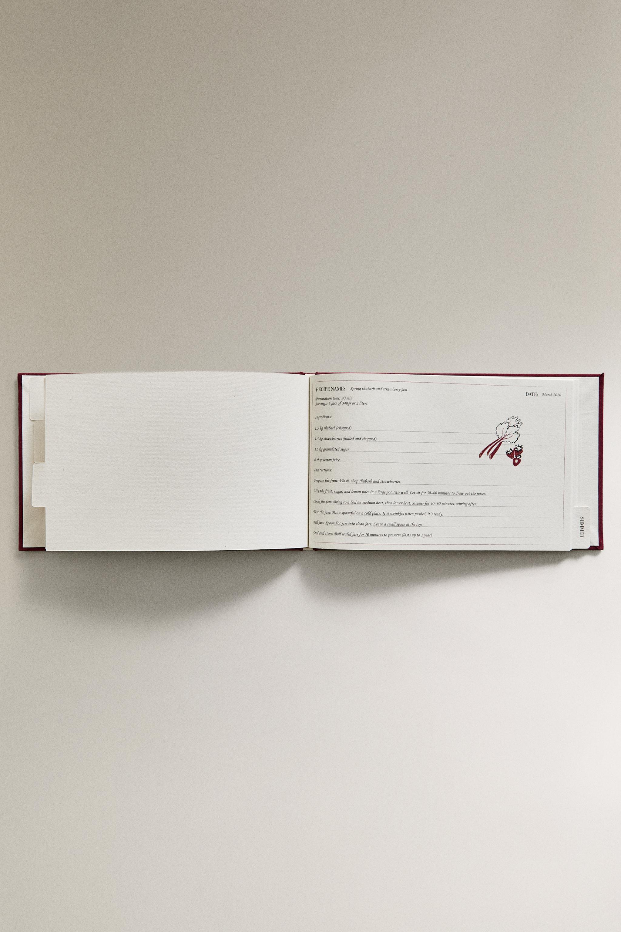 JAM RECIPE BOOK (ENGLISH)